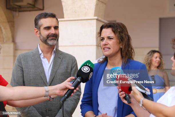 The Minister of Sustainability, Environment and Blue Economy and spokesman for the Andalusian Government, Ramon Fernandez-Pacheco , together with the...