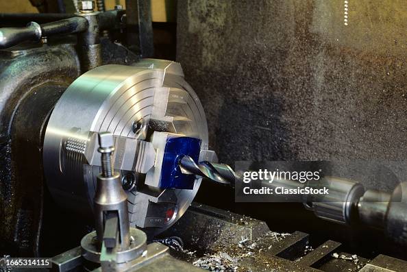 1980s Machine Metal Drillin...