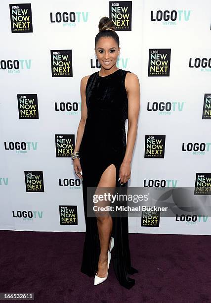 Singer/actress Ciara attends the 2013 NewNowNext Awards at The Fonda Theatre on April 13, 2013 in Los Angeles, California.