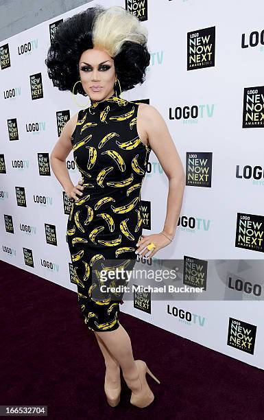 Tv personality Manila Luzon attends the 2013 NewNowNext Awards at The Fonda Theatre on April 13, 2013 in Los Angeles, California.