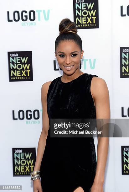 Singer Ciara attends the 2013 NewNowNext Awards at The Fonda Theatre on April 13, 2013 in Los Angeles, California.