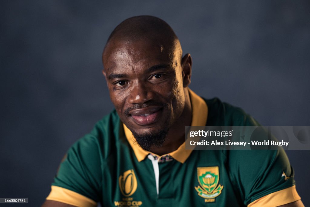 Mapimpi Rugby Advert Makazole Mapimpi of South Africa poses for a portrait during the ...
