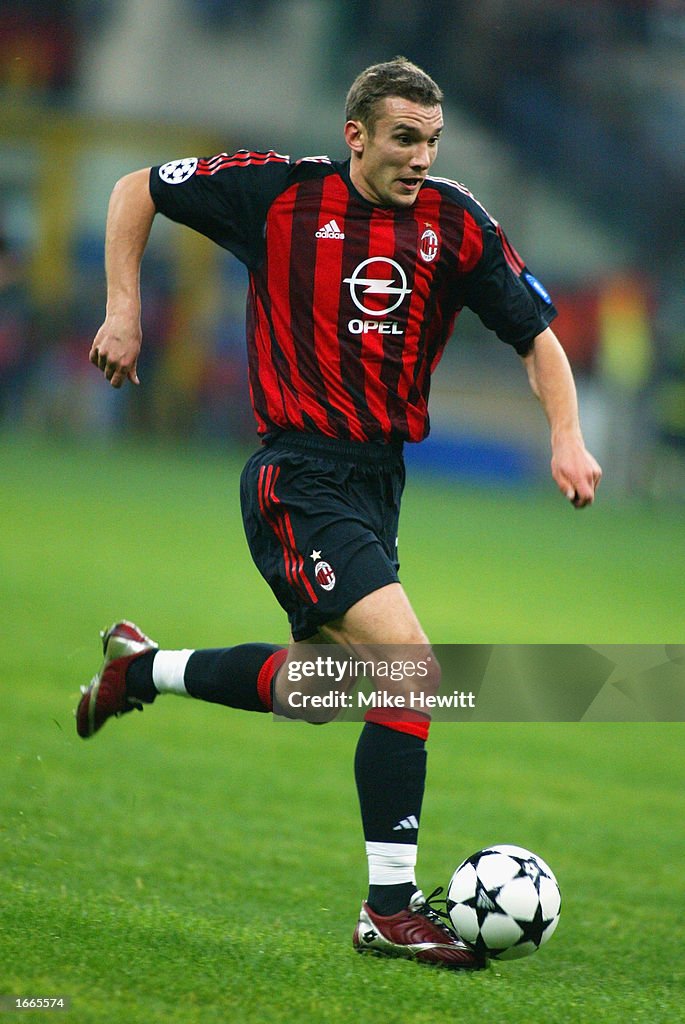 Andrei Shevchenko Of AC Milan In Action During The Champions League andrei-shevchenko-of-ac-milan-in-action-during-the-champions-league