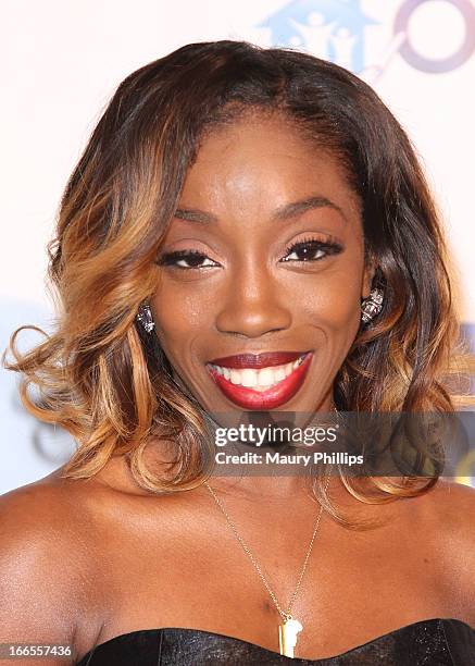 Estelle attends the 7th Annual Asomugha Foundation Gala at Millennium Biltmore Hotel on April 13, 2013 in Los Angeles, California.