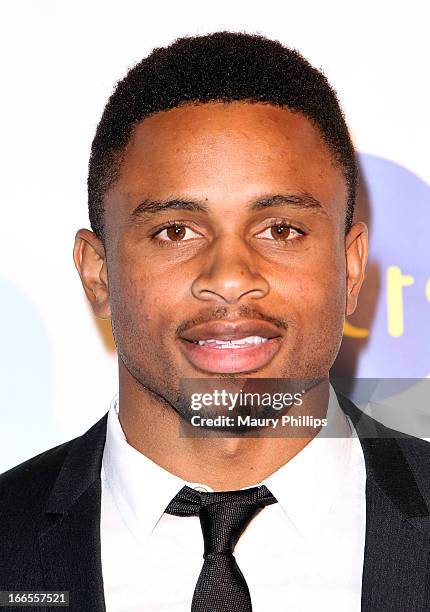 Nnamdi Asomugha attends the 7th Annual Asomugha Foundation Gala at Millennium Biltmore Hotel on April 13, 2013 in Los Angeles, California.