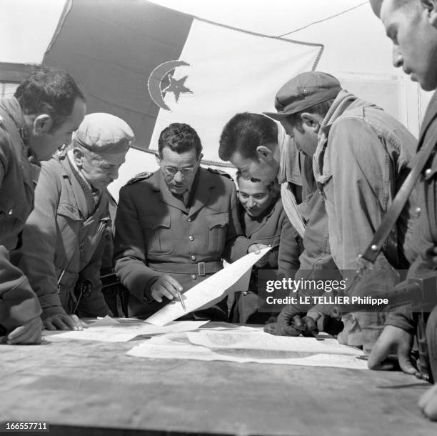 Algeria: General Bellounis Joined The French Army, News Photo