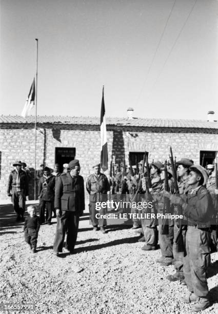 Algeria: General Bellounis Joined The French Army, News Photo