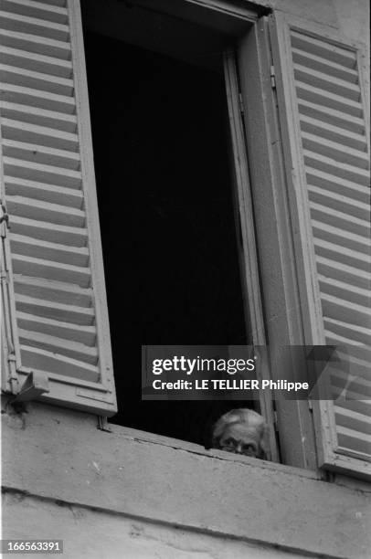 The Funeral Of Pope Pius Xii. Rome - octobre 1958 - Lors des obsèques du pape PIE XII.A Castel Gandolfo, la résidence d'été des papes, là où le pape...