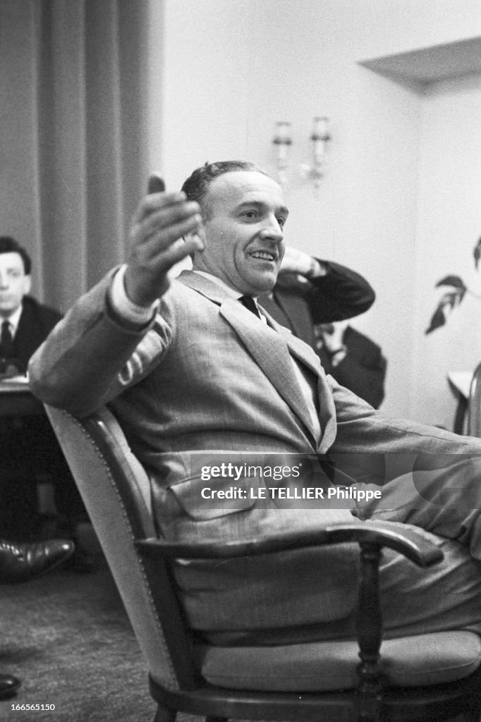 Colonel Rudel Colonel Hans Ulrich Rudel. Sarrebruck, janvier 1960. Une réunion du ...