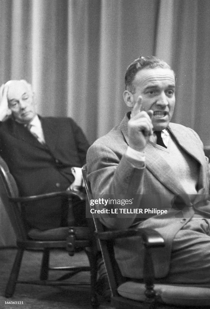 Colonel Rudel Colonel Hans Ulrich Rudel. Sarrebruck, janvier 1960. Une réunion du ...