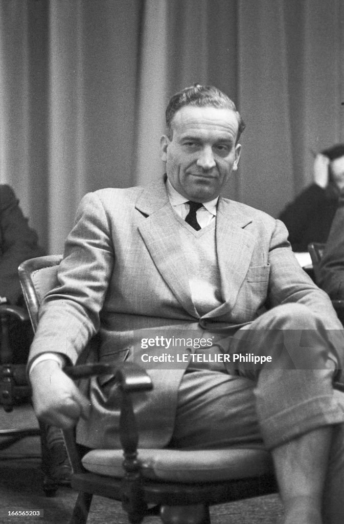 Colonel Rudel Colonel Hans Ulrich Rudel. Sarrebruck, janvier 1960. Une réunion du ...