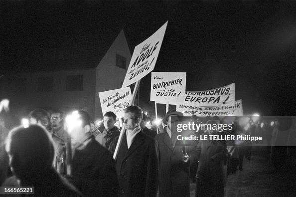 Colonel Rudel Colonel Hans Ulrich Rudel. Sarrebruck, janvier 1960. Une réunion du ...
