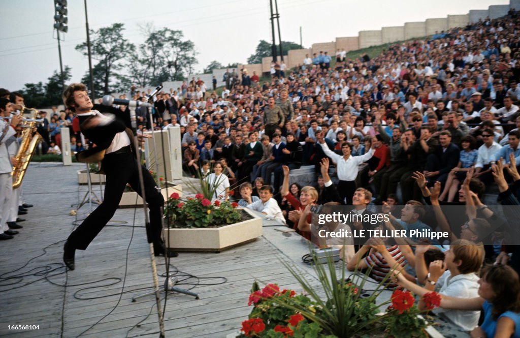 Johnny Hallyday In Czechoslovakia