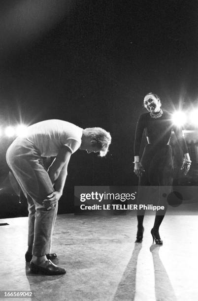 Josephine Baker Has A Resounding Success In 'Paris Mes Amours' At The Olympia. Paris- 30 Avril 1959- A l'Olympia, pour son nouveau spectacle 'Paris...