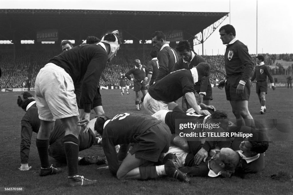 Sport Rugby Tournament Of Five Nations France Scotland 1959. En