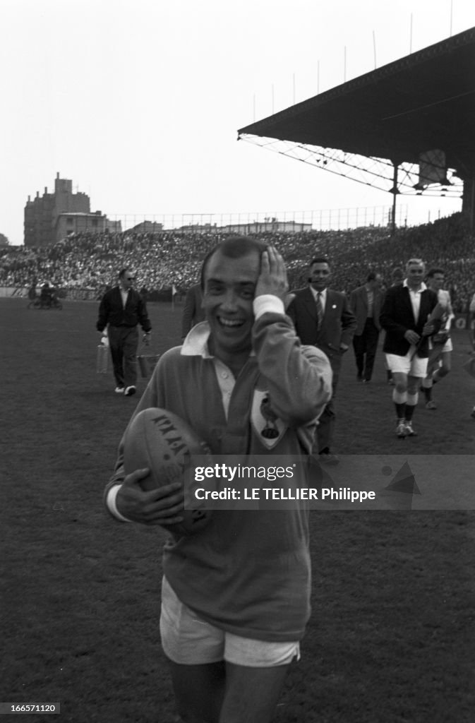 Tournament Of Five Nations 1959: Rugby Match France-Wales