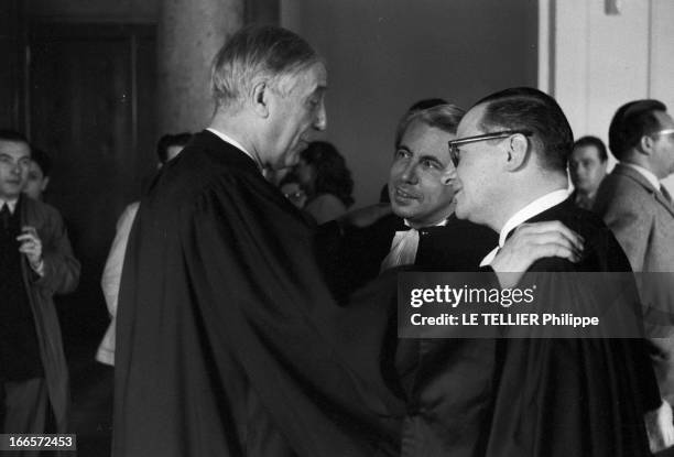 Trial And Acquittal Of Margueritte Marty. En France, en janvier 1955, Marguerite MARTY, une jeune femme de Dorrès, petit village des Pyrénées...