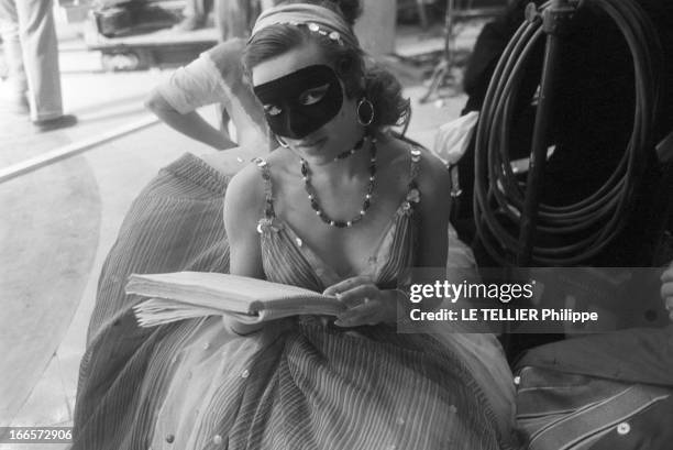 Jean Marais In 'Le Comte De Monte Cristo' Directed By Robert Vernay In 1957. Aux studios de Boulogne-Billancourt, le 19 septembre 1957. L'acteur Jean...