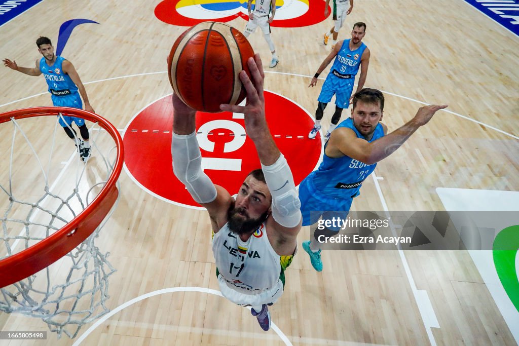 Lithuania v Slovenia: Classification 5-8 - FIBA Basketball World Cup