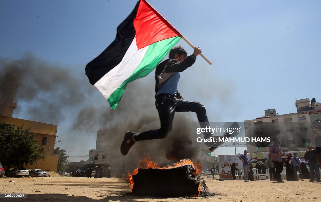 PALESTINIAN-ISRAEL-CONFLICT-GAZA-MEMORIAL