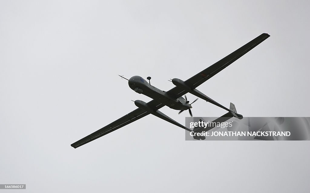 GERMANY-ISRAEL-DEFENCE-DRONE-FRANCE