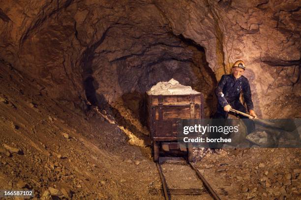 mine worker - mining helmet stock pictures, royalty-free photos & images