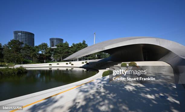 General view around the Autostadt facility next to the Volkswagen factory on September 07, 2023 in Wolfsburg, Germany. Volkswagen announced recently...