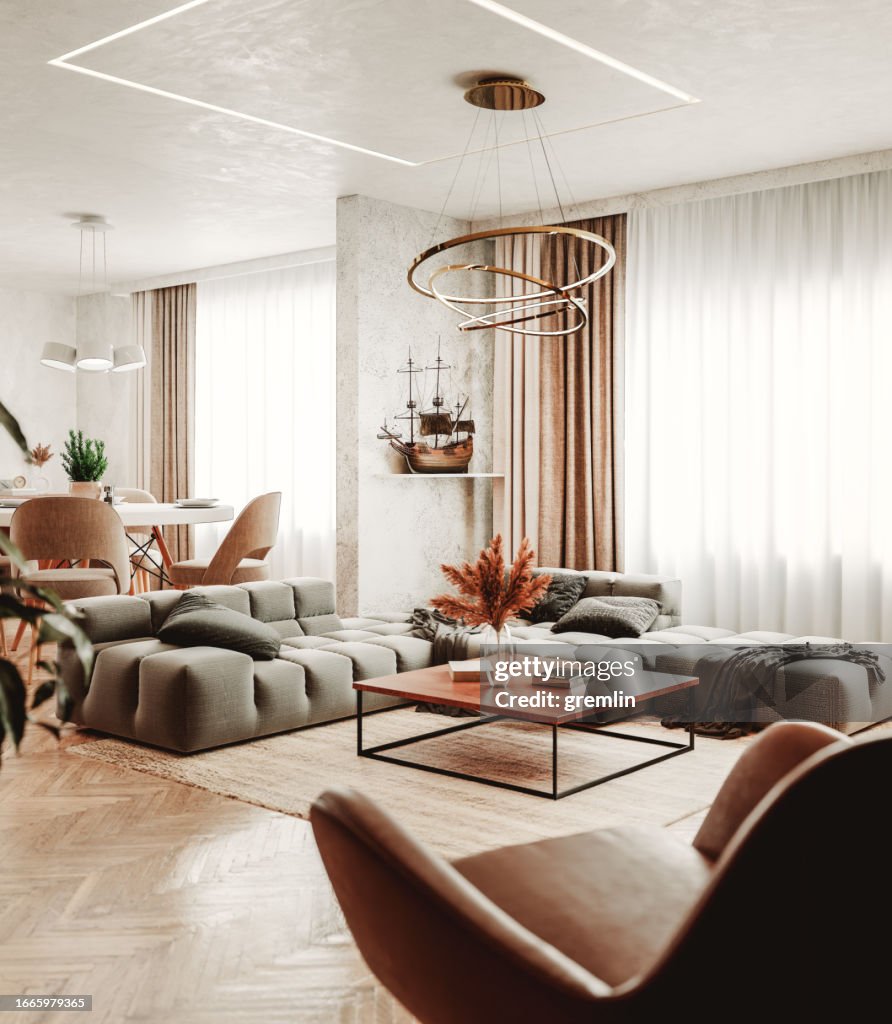 Modern living room