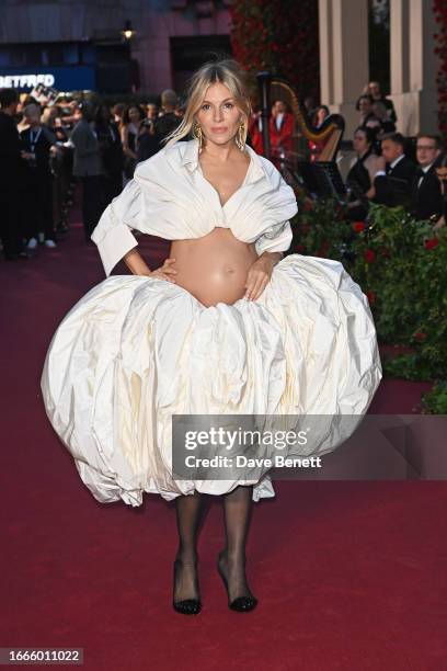 Sienna Miller attends Vogue World: London 2023 at the Theatre Royal Drury Lane on September 14, 2023 in London, England.