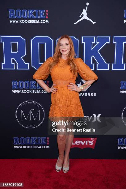 Carmit Bachar attends the 13th Annual Rookie USA Fashion Show at Iron 23 on September 06, 2023 in New York City.