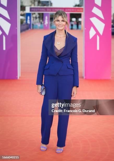 Marina Hands attends the "La Zone D'Interet" premiere during the 49th Deauville American Film Festival on September 07, 2023 in Deauville, France.