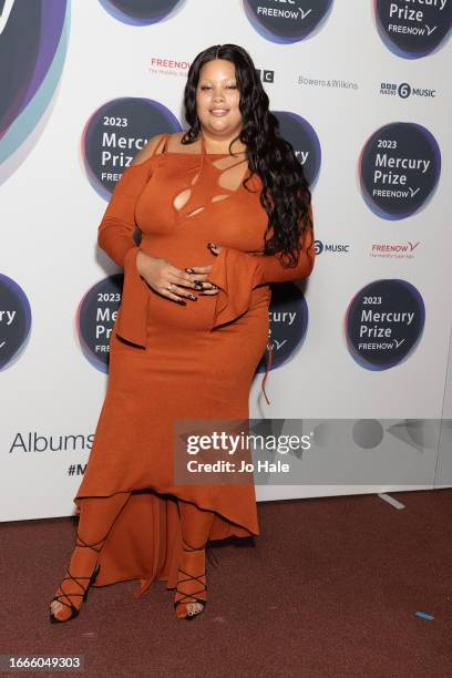 Shy Girl attends The Mercury Prize 2023 awards show at Eventim Apollo on September 07, 2023 in London, England.