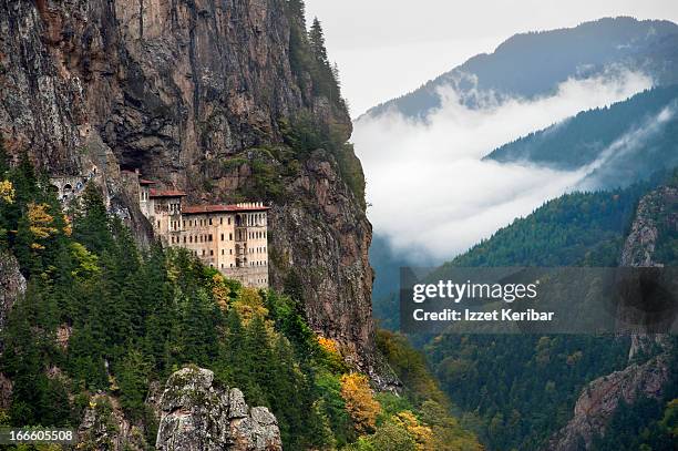 sumela monastery - trabzon - fotografias e filmes do acervo