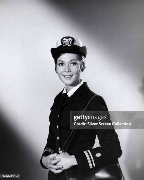 Hong Kong-born actress Nancy Kwan as Nurse Tomiko Momoyama in 'Nobody's Perfect', directed by Alan Rafkin, 1968.