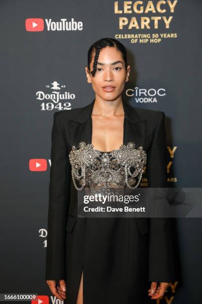 Mette Towley attends the YouTube Legacy Party, celebrating 50 Years Of Hip Hop, at The Royal Opera House on September 7, 2023 in London, England.