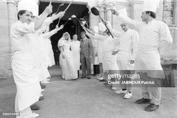 The Marriage Of Didier Pironi And Catherine Bleynie