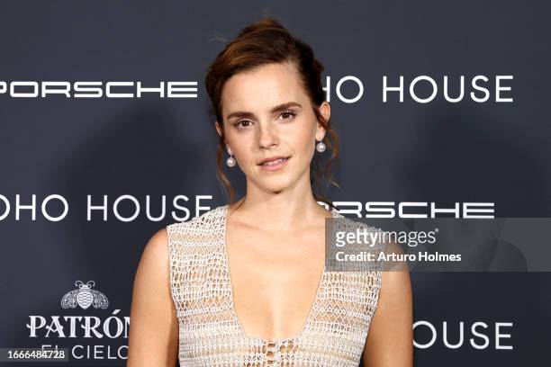 Emma Watson attends the Soho House Awards at DUMBO House on September 07, 2023 in New York City.