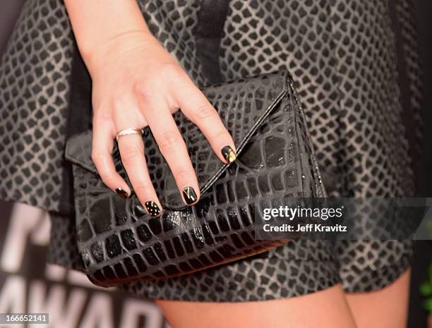 Actress Alexa Vega attends the 2013 MTV Movie Awards at Sony Pictures Studios on April 14, 2013 in Culver City, California.