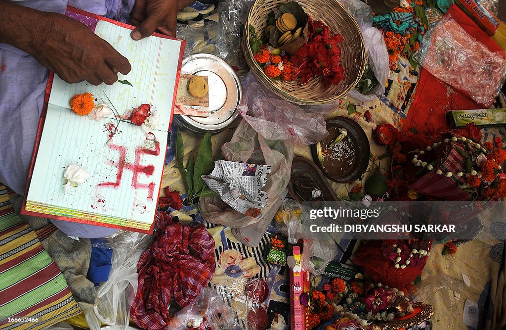 INDIA-RELIGION-BENGALI-NEW YEAR