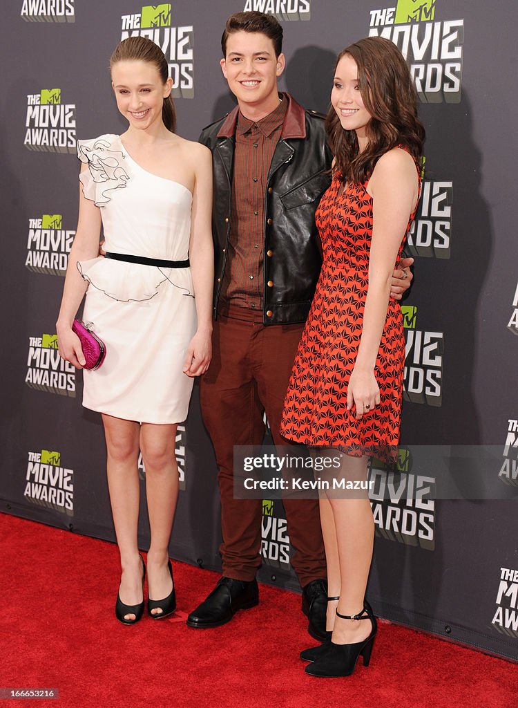 2013 MTV Movie Awards - Red Carpet