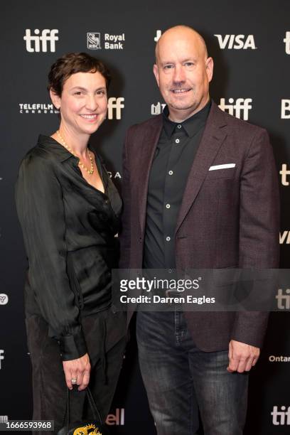 Katie Noonan and Mark Noonan attend the "Copa 71" premiere during the 2023 Toronto International Film Festival at TIFF Bell Lightbox on September 07,...