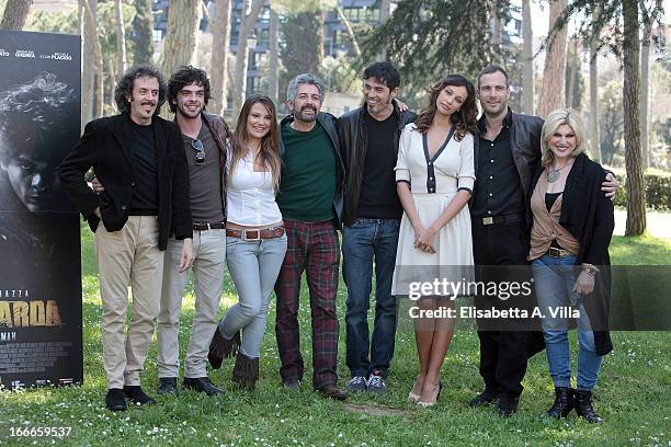 Actors Sergio Meogrossi, Giovanni Anzaldo, Carolina Fachinetti, Manrico Gammarota, director Alessandro Gassman, actors Madalina Ghenea, Matteo...