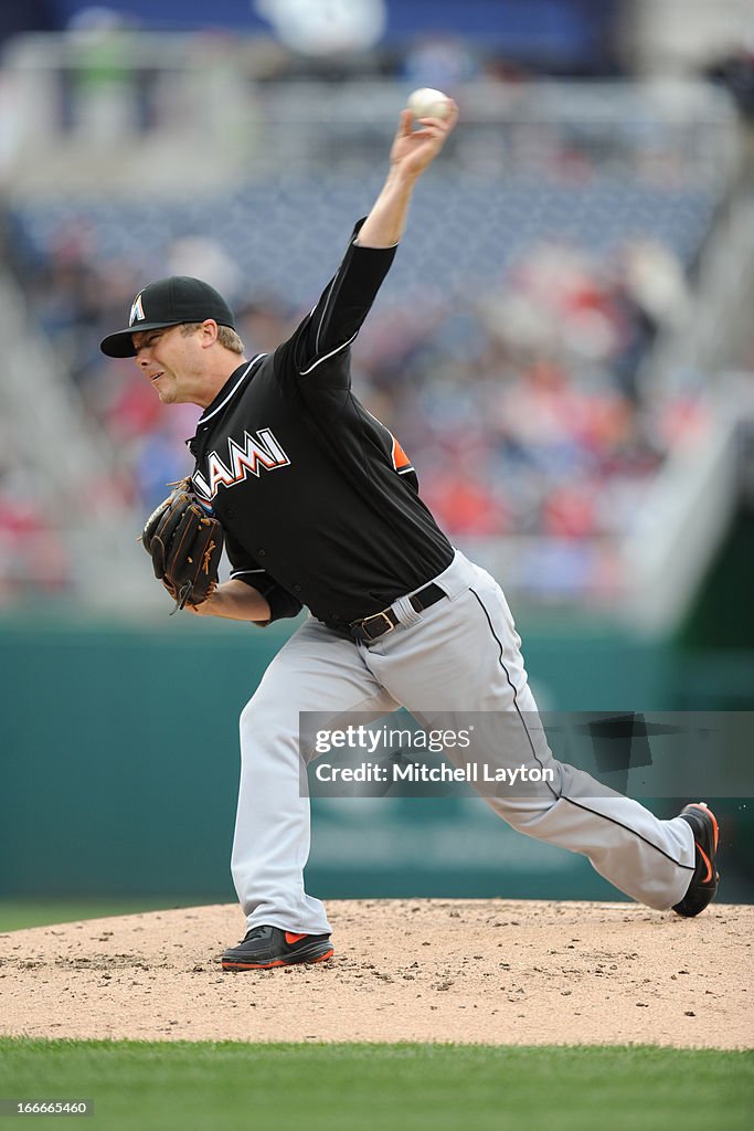 Miami Marlins v Washington Nationals