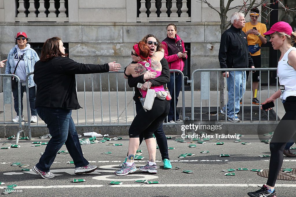 Multiple People Injured After Explosions Near Finish Line at Boston Marathon