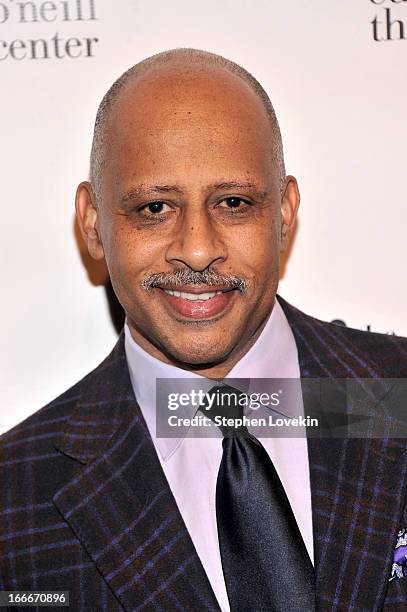 Actor and playwright Ruben Santiago-Hudson attends the 13th annual Monte Cristo Awards at The Edison Ballroom on April 15, 2013 in New York City.