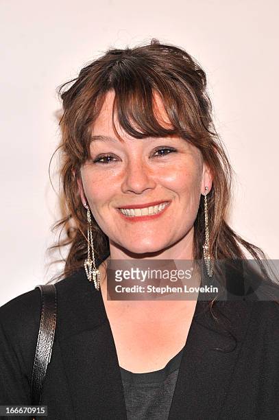 Actress Erica Schmidt attends the 13th annual Monte Cristo Awards at The Edison Ballroom on April 15, 2013 in New York City.