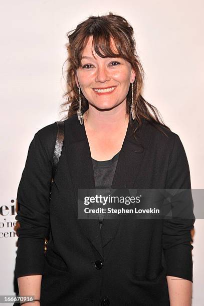 Actress Erica Schmidt attends the 13th annual Monte Cristo Awards at The Edison Ballroom on April 15, 2013 in New York City.