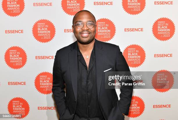 Bernard James attends the 2023 ESSENCE Best In Black Fashion Awards Dinner & Party at 74Wythe on September 07, 2023 in New York City.