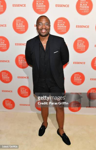Bernard James attends the 2023 ESSENCE Best In Black Fashion Awards Dinner & Party at 74Wythe on September 07, 2023 in New York City.