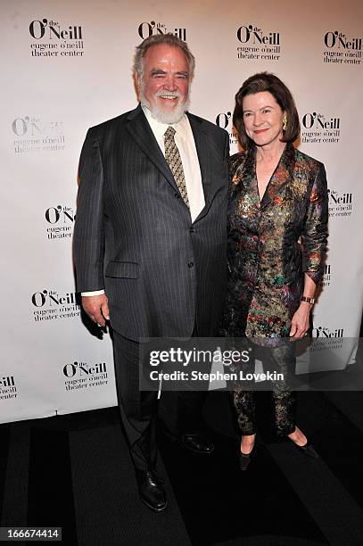 Herb Kohler and Natalie A. Black attend the 13th annual Monte Cristo Awards at The Edison Ballroom on April 15, 2013 in New York City.